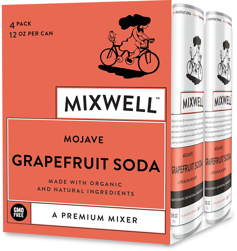 Mixwell 4 Pack Cans grapefruit Mixer